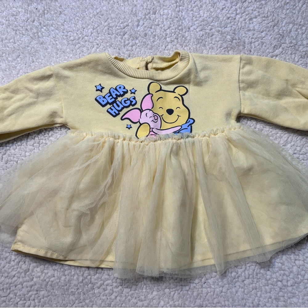 Disney Baby Yellow Winnie the Pooh Graphic Top